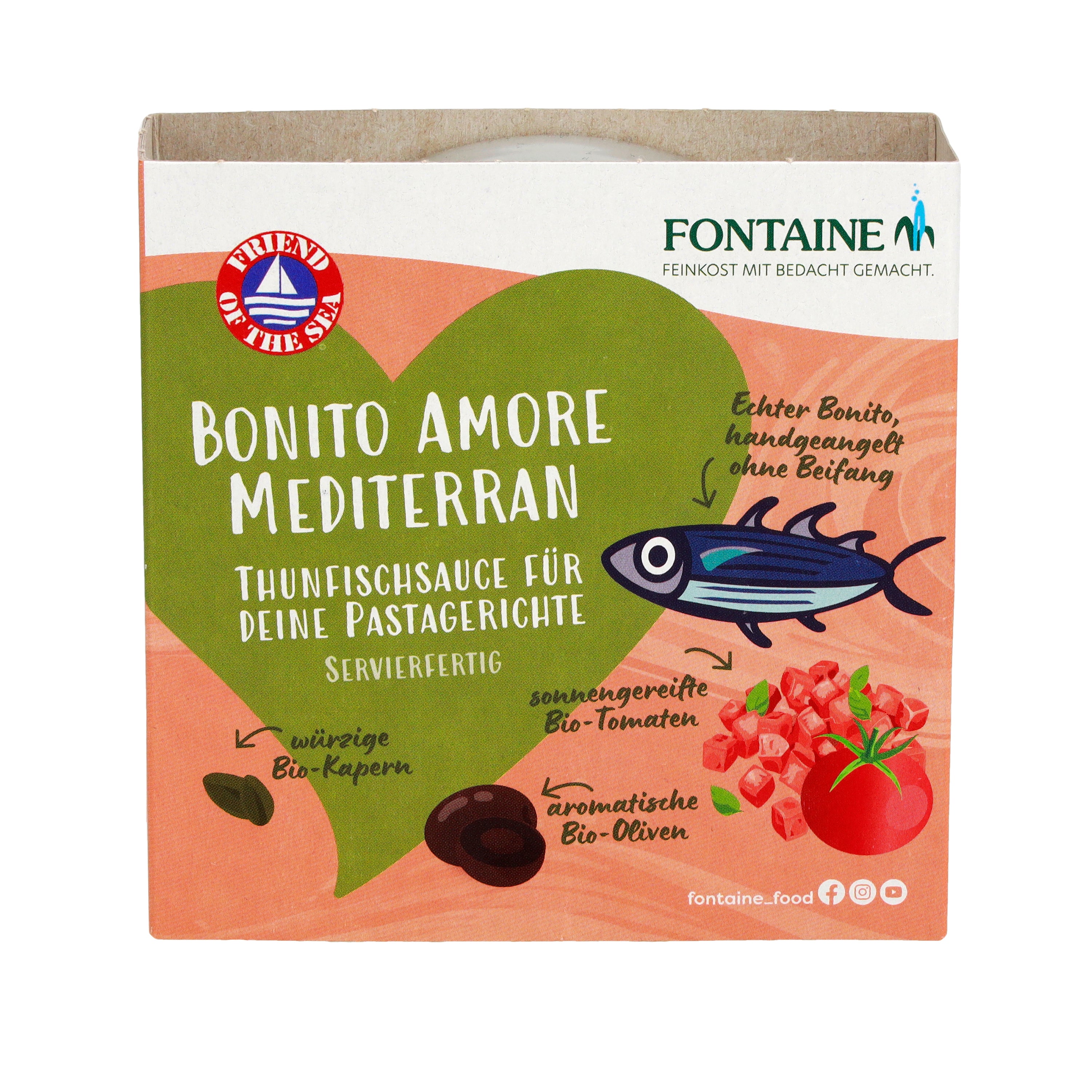 Thunfisch für Pasta in Bio-Gemüse 200 g