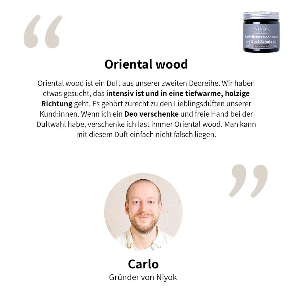 Deocreme Oriental Wood 40 ml