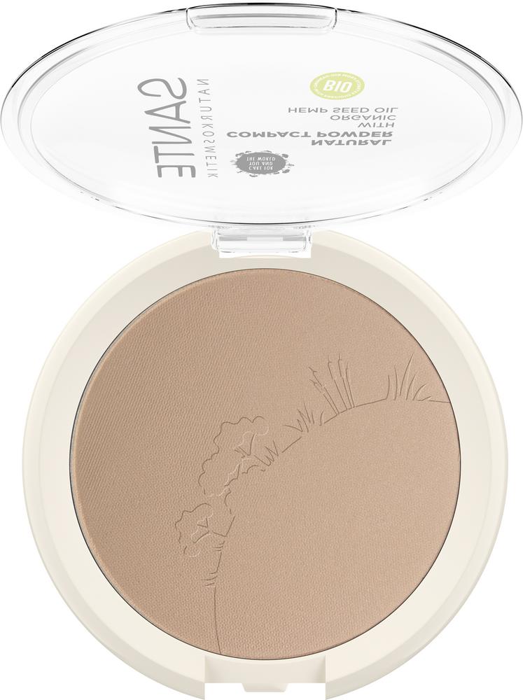 Natural Compact Powder 02 Neutral Beige 9 g