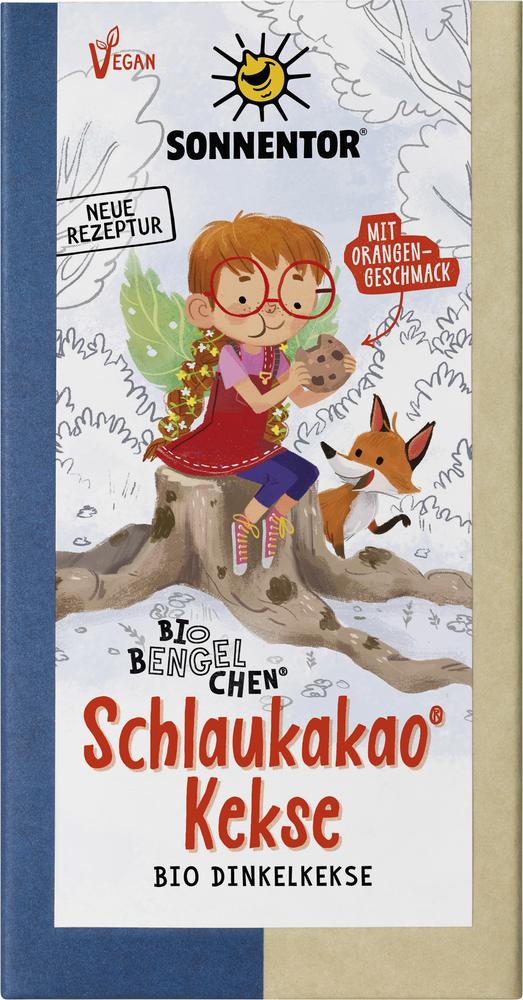 Schlaukakao Kekse mit Kokosblütenzucker Bio-Bengel 125 g