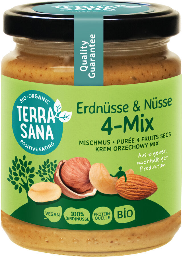 4-Mix Mischmus mit Erdnüssen 250 g