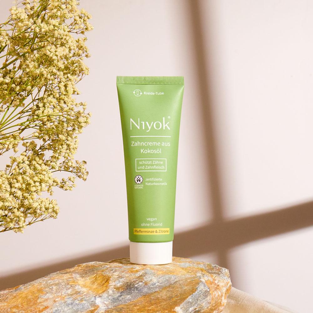Zahncreme aus Bio-Kokosöl Pfefferminze & Zitrone 75 ml