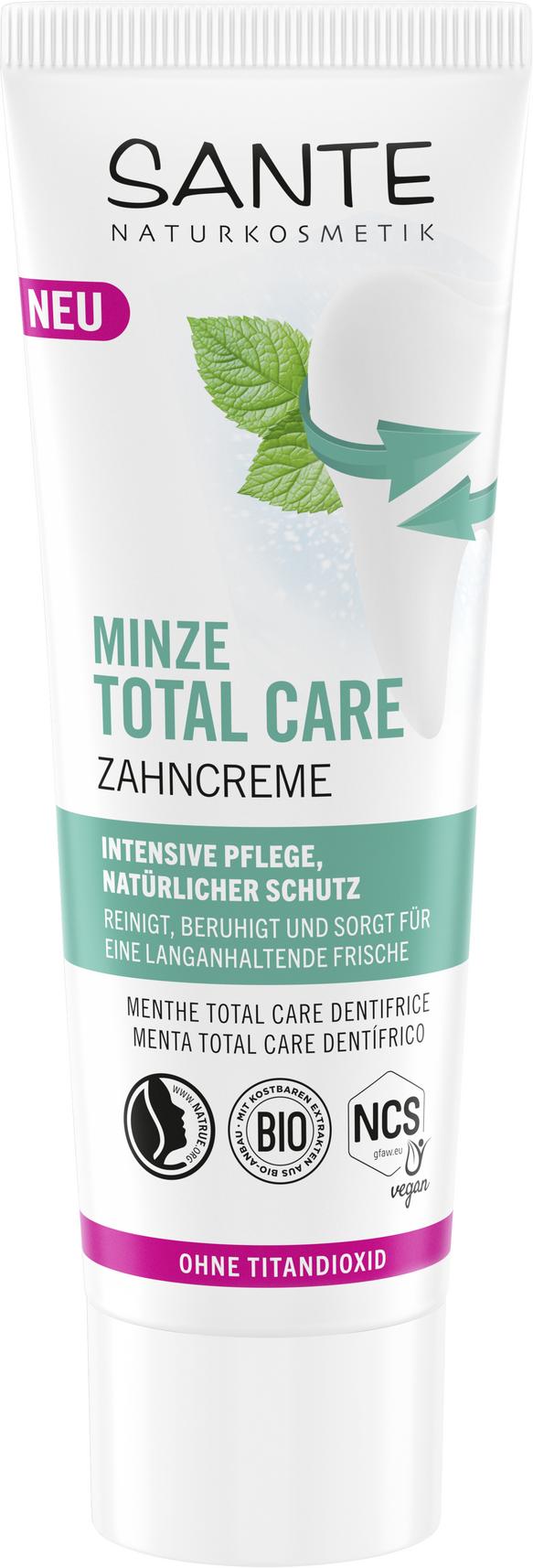 Zahncreme Minze Total Care 75 ml
