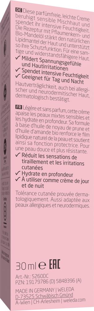 Sensitiv Feuchtigkeitscreme leicht Mandel 30 ml
