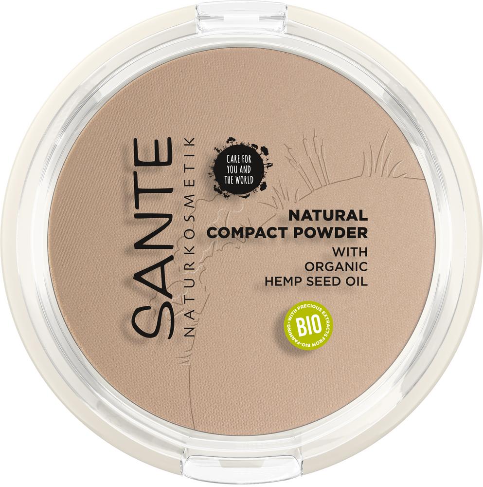 Natural Compact Powder 02 Neutral Beige 9 g