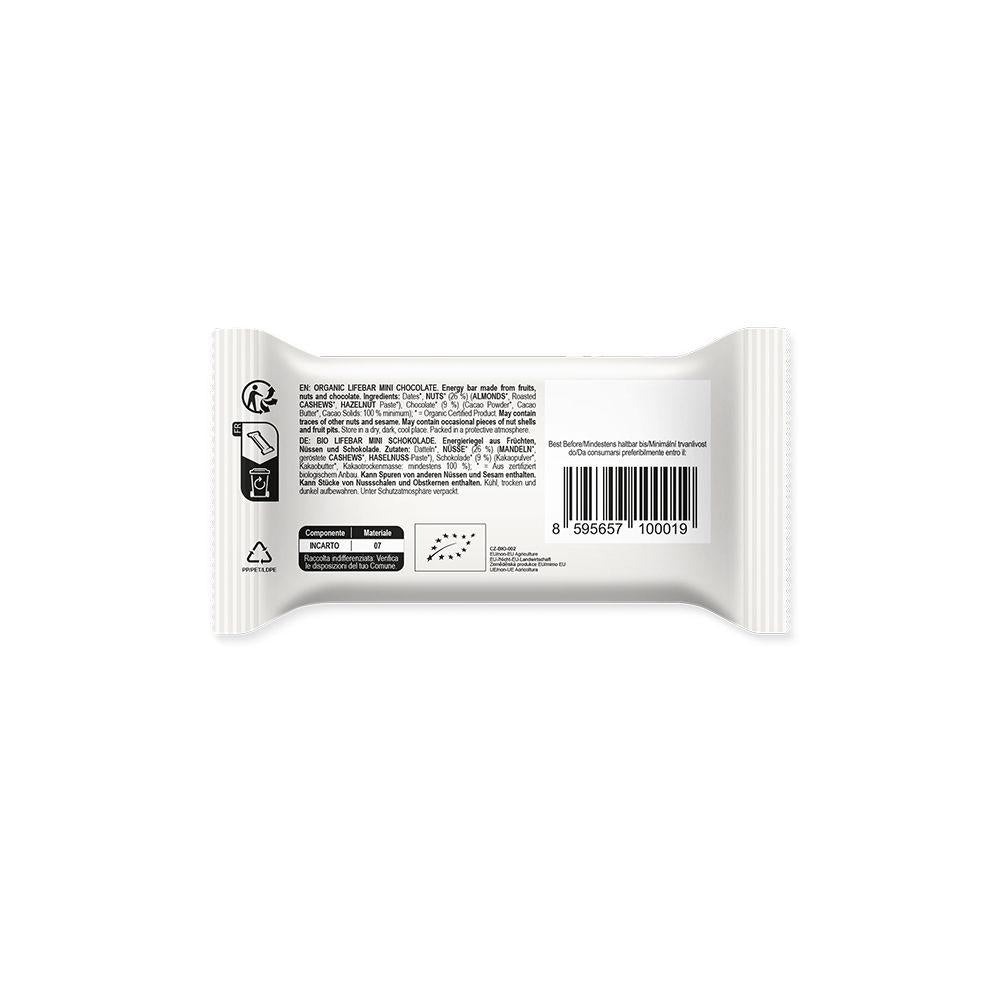 Lifebar Chocolate Mini Energieriegel 25 g