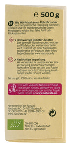Würfelzucker demeter 500 g