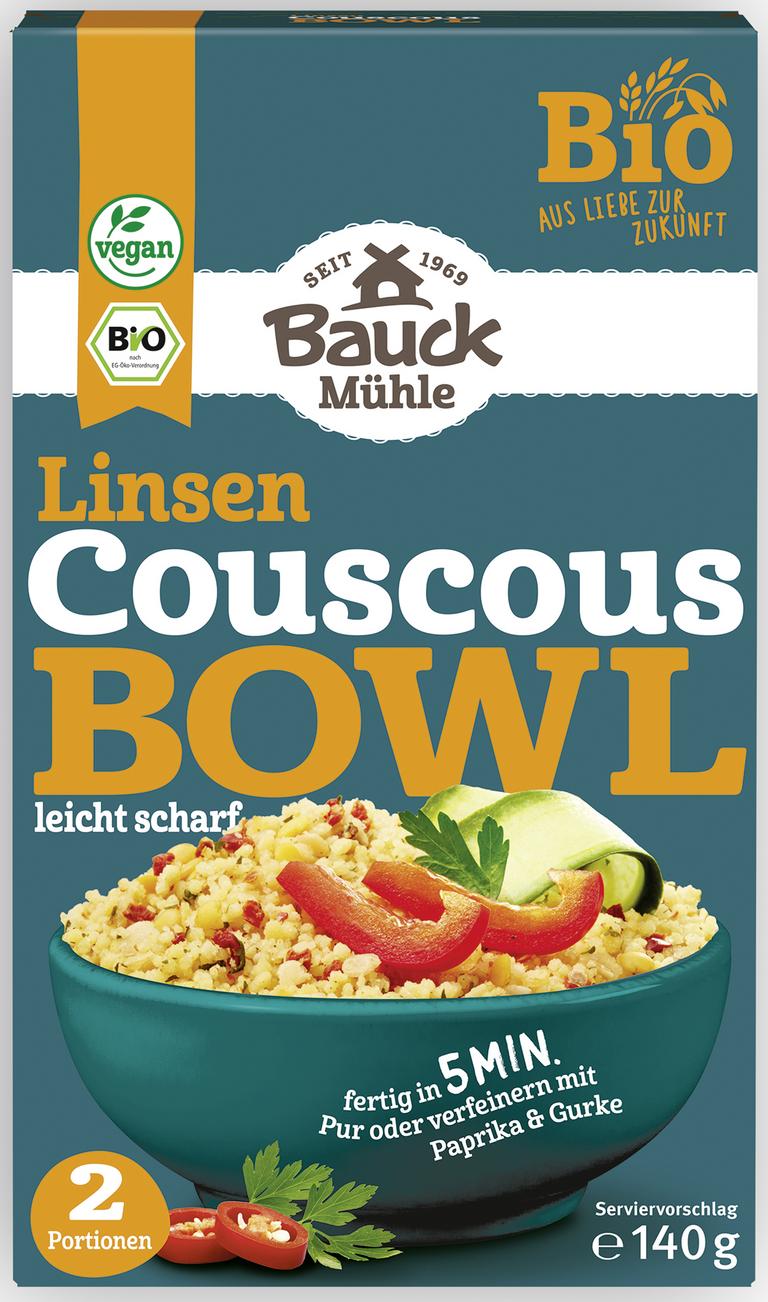 Couscous Bowl Linsen leicht scharf 140 g
