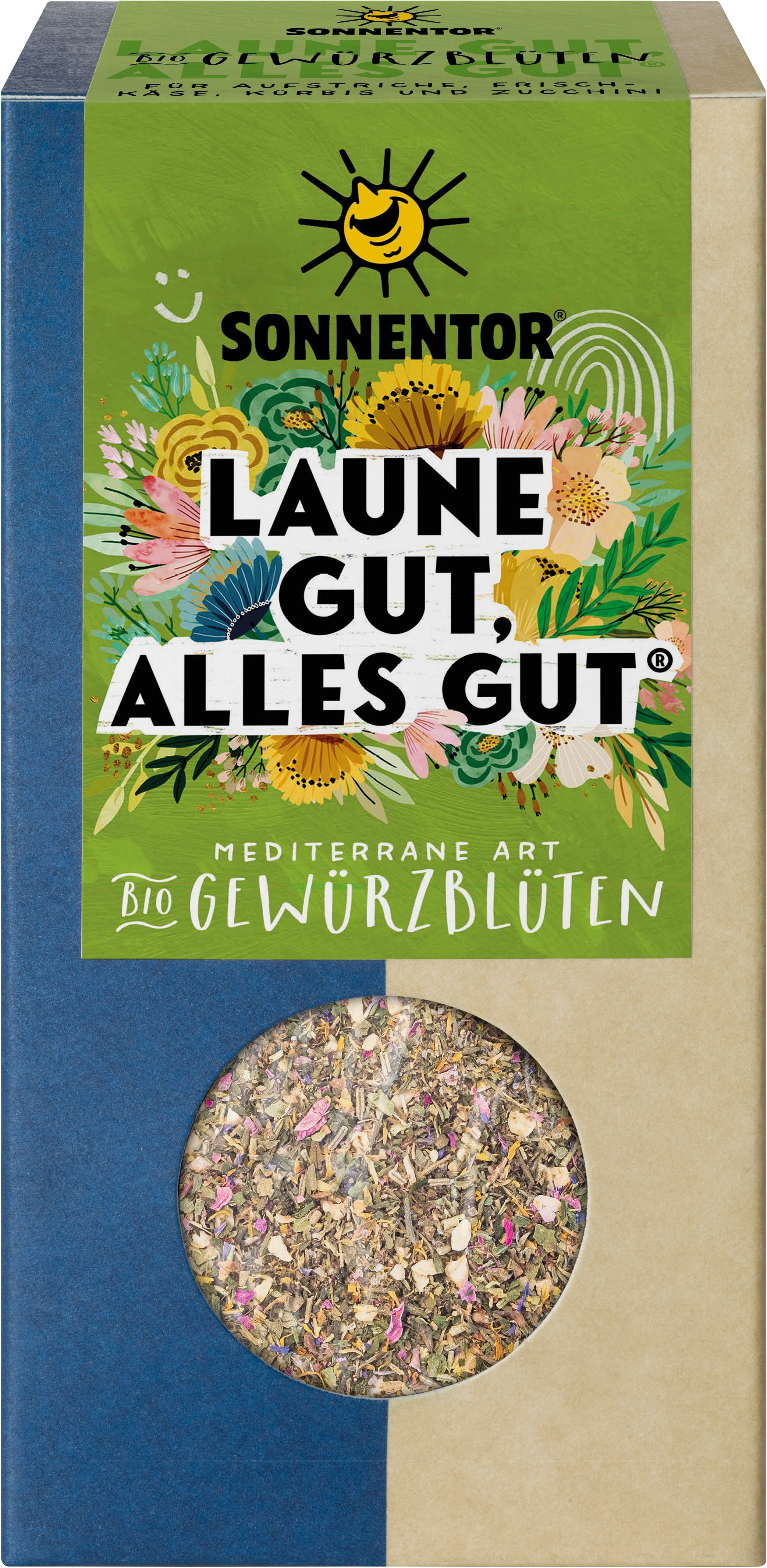 Laune gut, alles gut Gewürz-Blüten Tüte 25 g