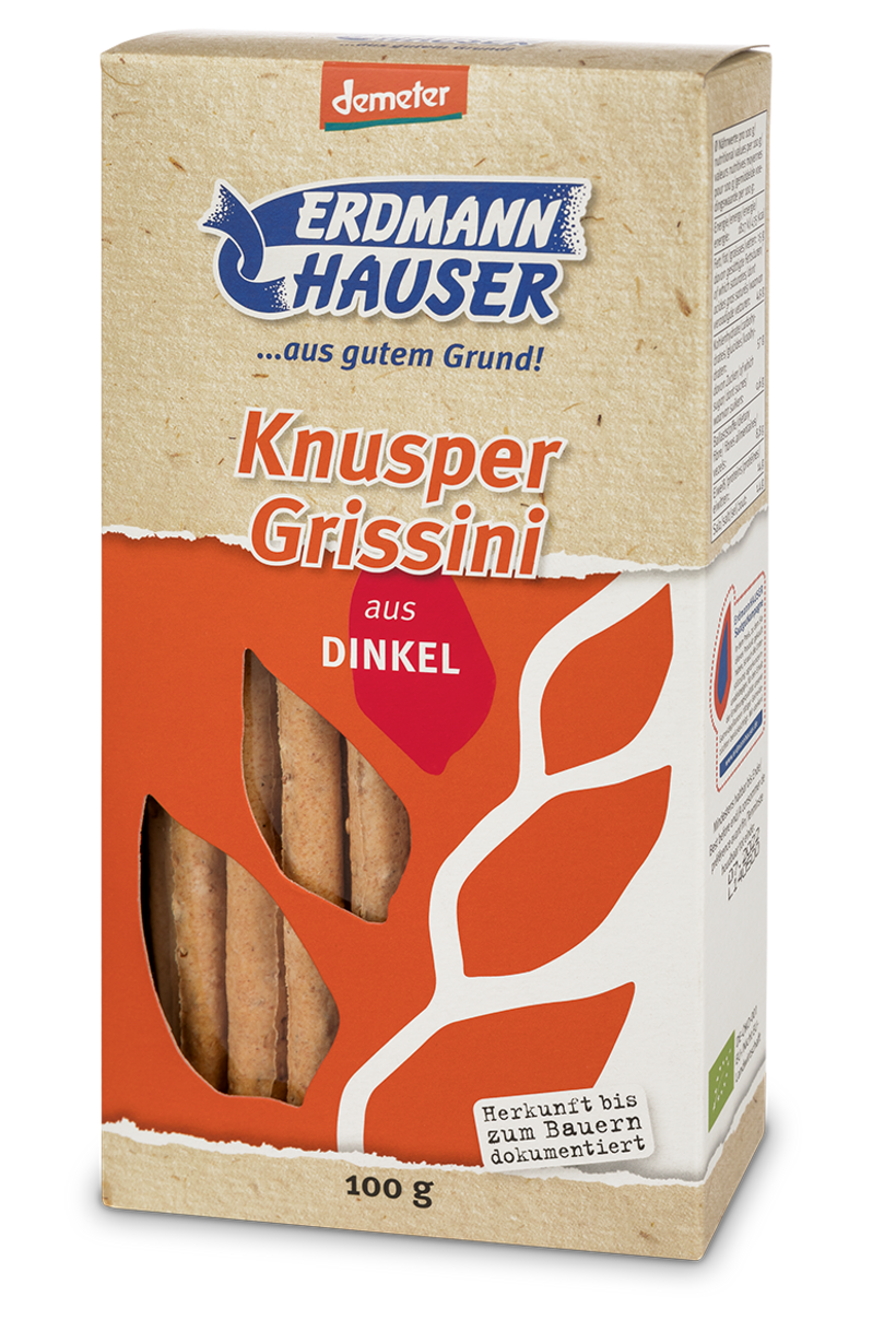 Dinkel-Grissini demeter 100 g