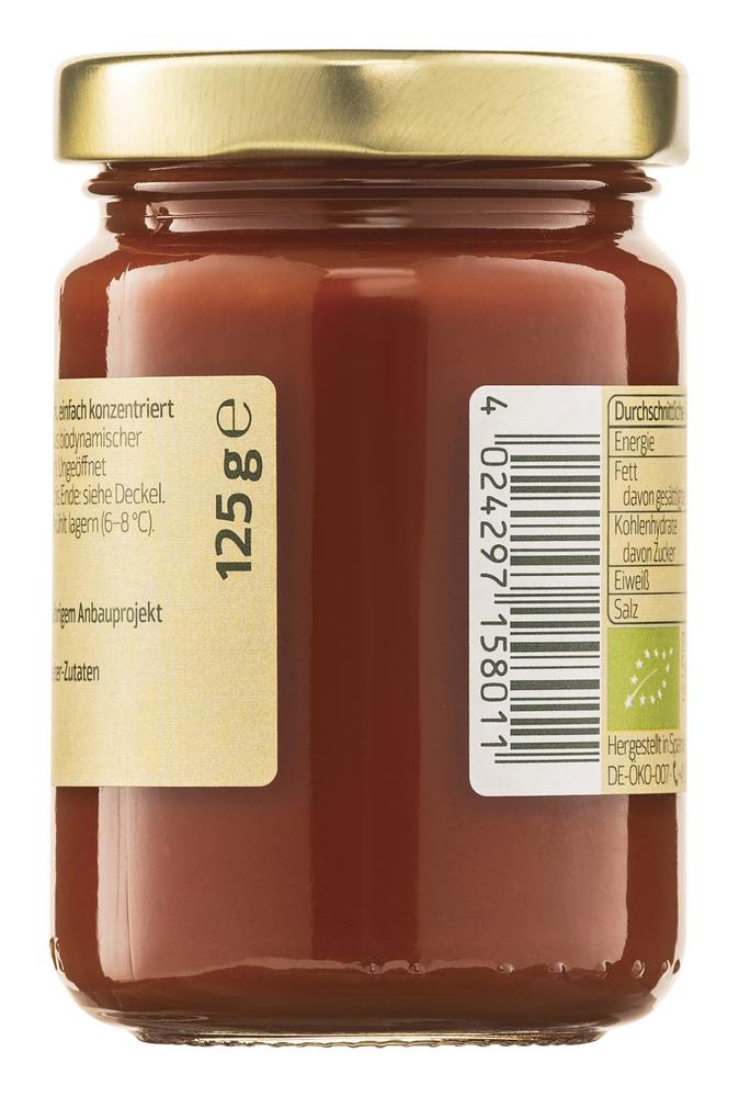 Tomatenmark demeter Glas 125 g