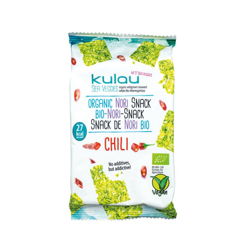 Nori-Snack Chili Algenblätter 4 g