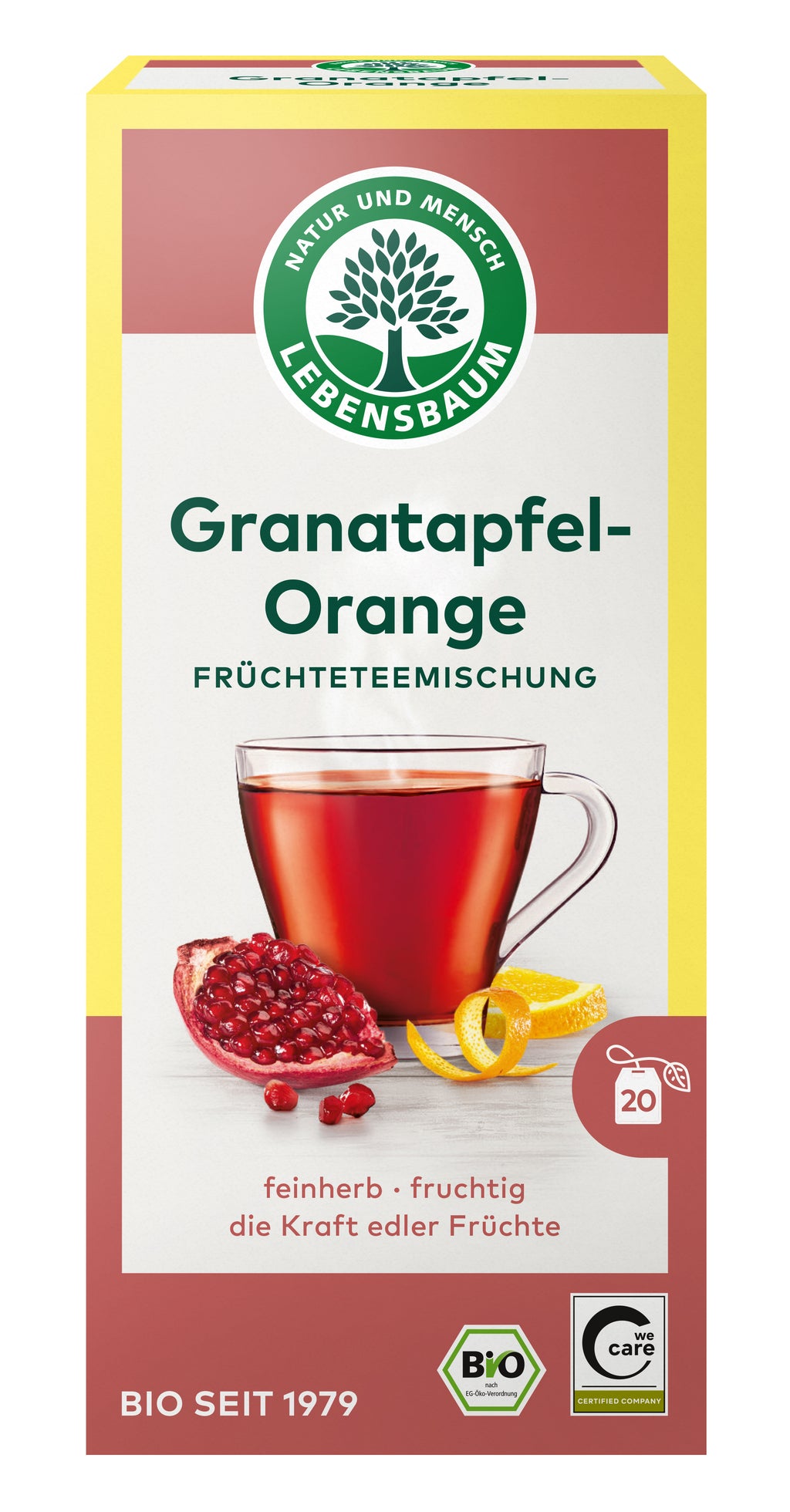Granatapfel-Orange Früchtetee 40 g