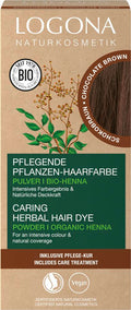 Pflegende Pflanzen-Haarfarbe Pulver 09 Schokobraun 100 g
