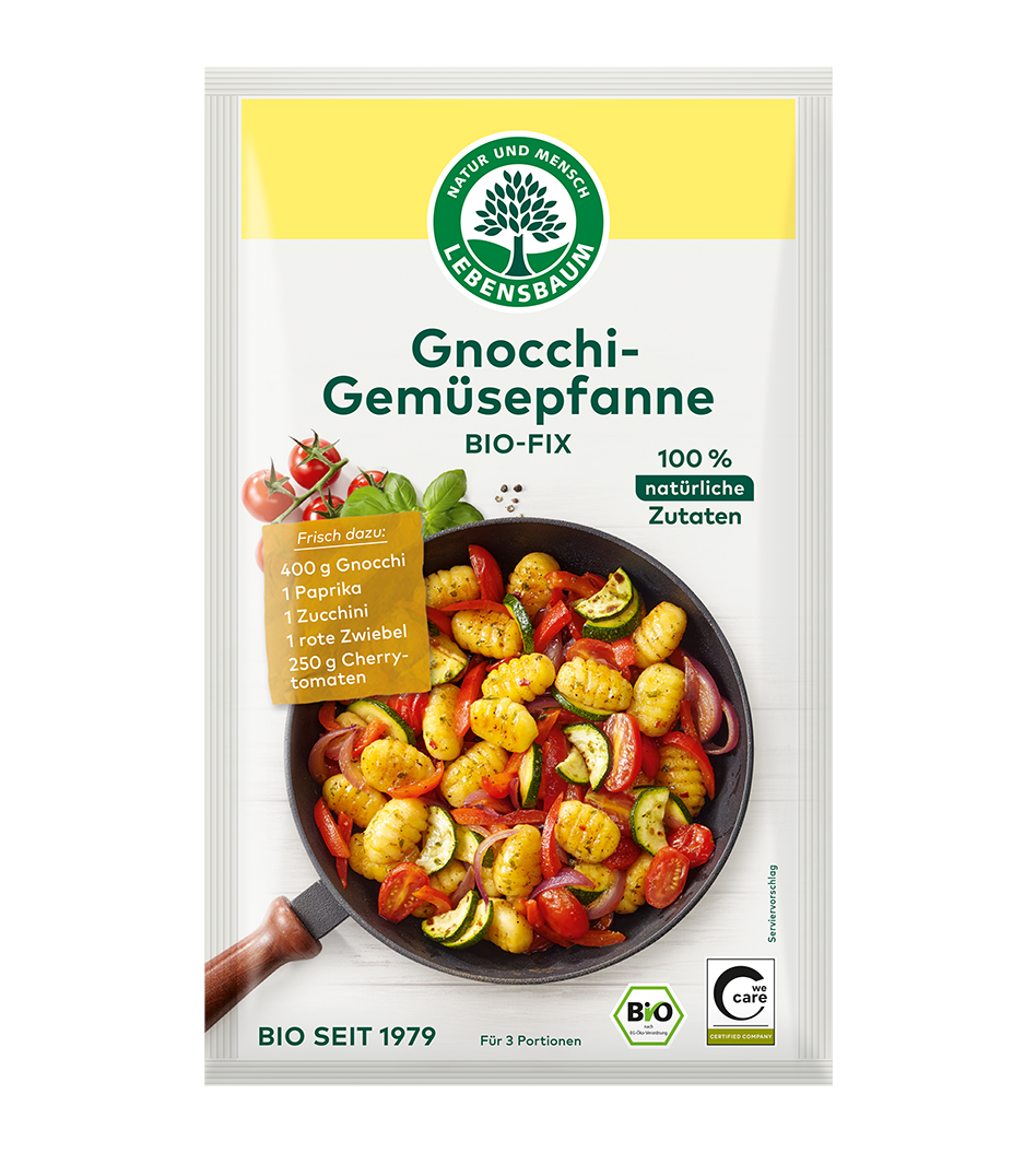 Gnocchi-Gemüsepfanne 30 g