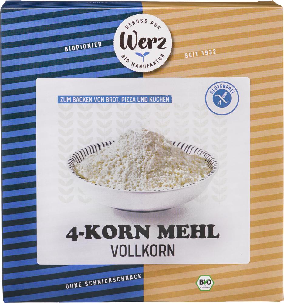 4-Korn-Vollkorn-Mehl 500 g