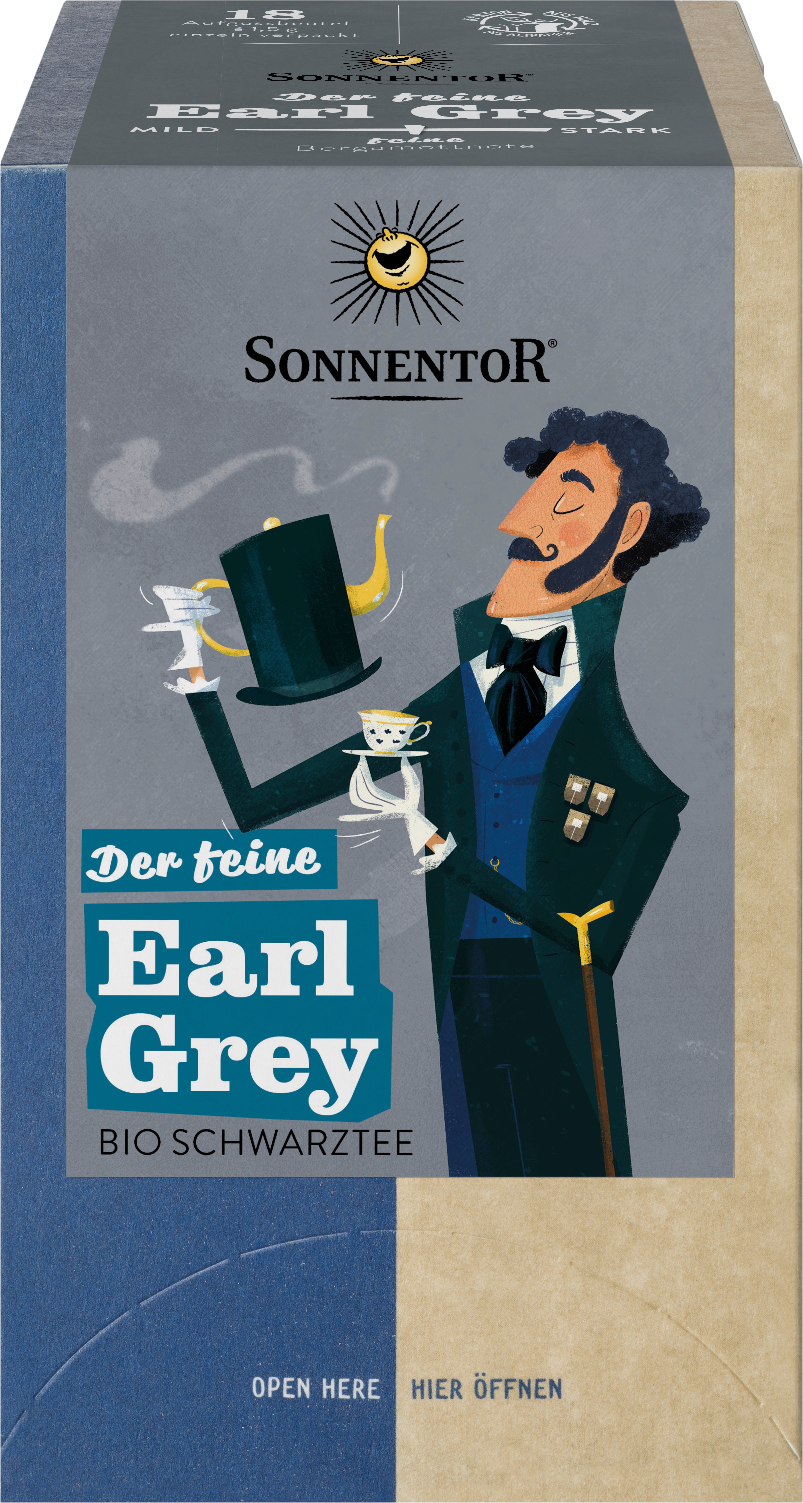 Earl Grey Schwarztee mit Bergamotte 27 g