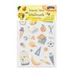 Temporäre Kindertattoos Schulfreunde nachhaltig 1 Stk