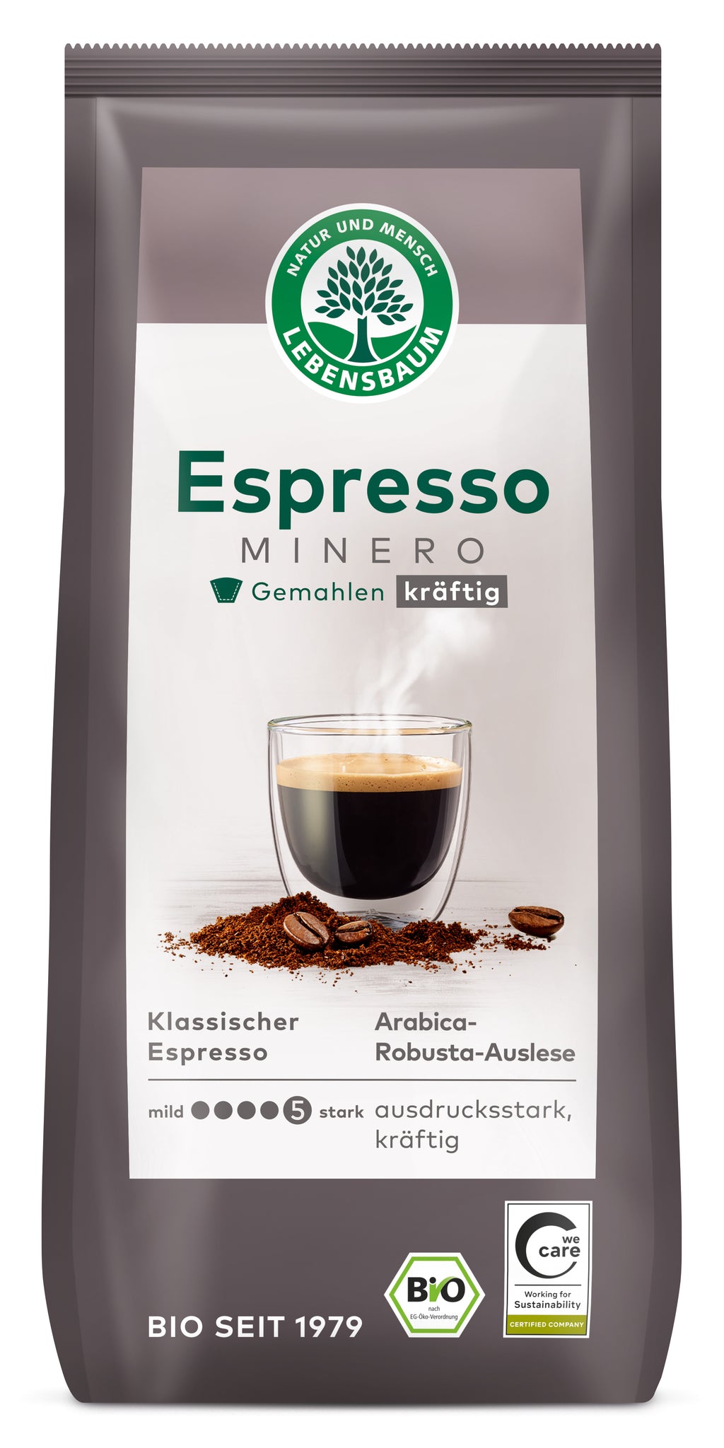 Espresso minero gemahlen 250 g