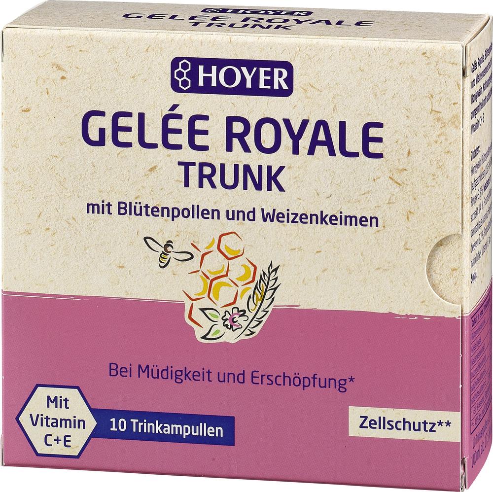 Gelee Royale & Blütenpollen Trinkampullen 10x10m