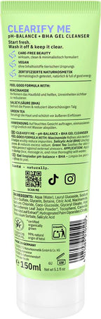 Clearify Me BHA Gel Cleanser 150 ml