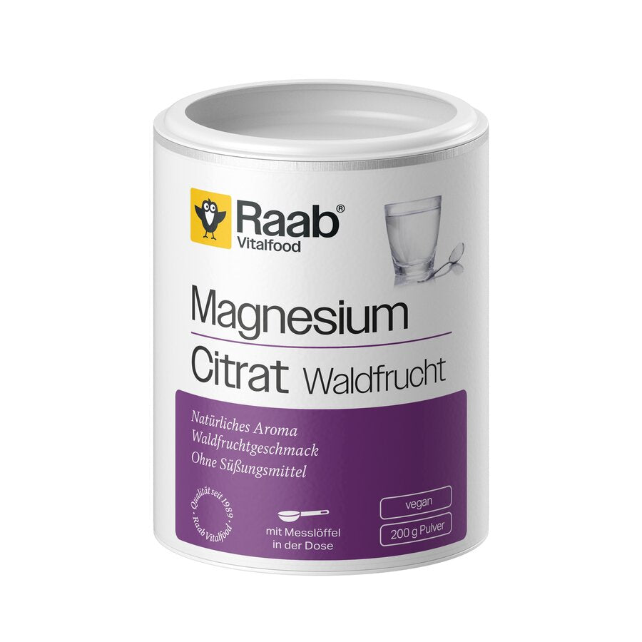 Magnesiumcitrat Waldfrucht Pulver 200 g