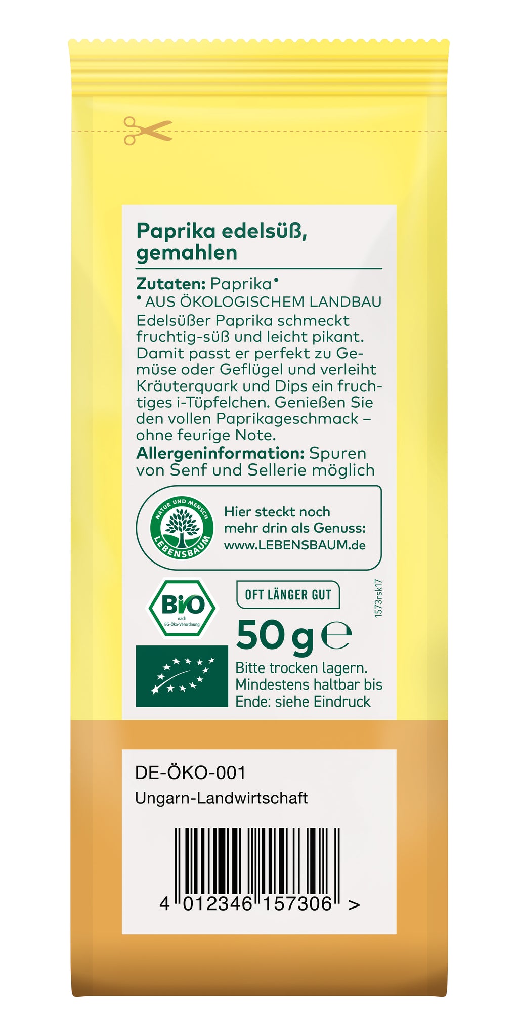 Paprika  edelsüß 50 g