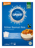 Basmati-Reis im Kochbeutel  demeter 250 g