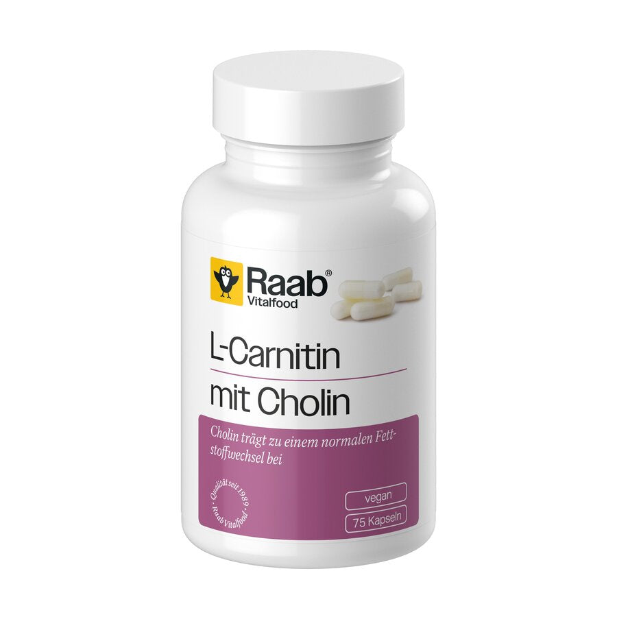 L-Carnitin mit Cholin Kapseln à 650 mg 75 Stk