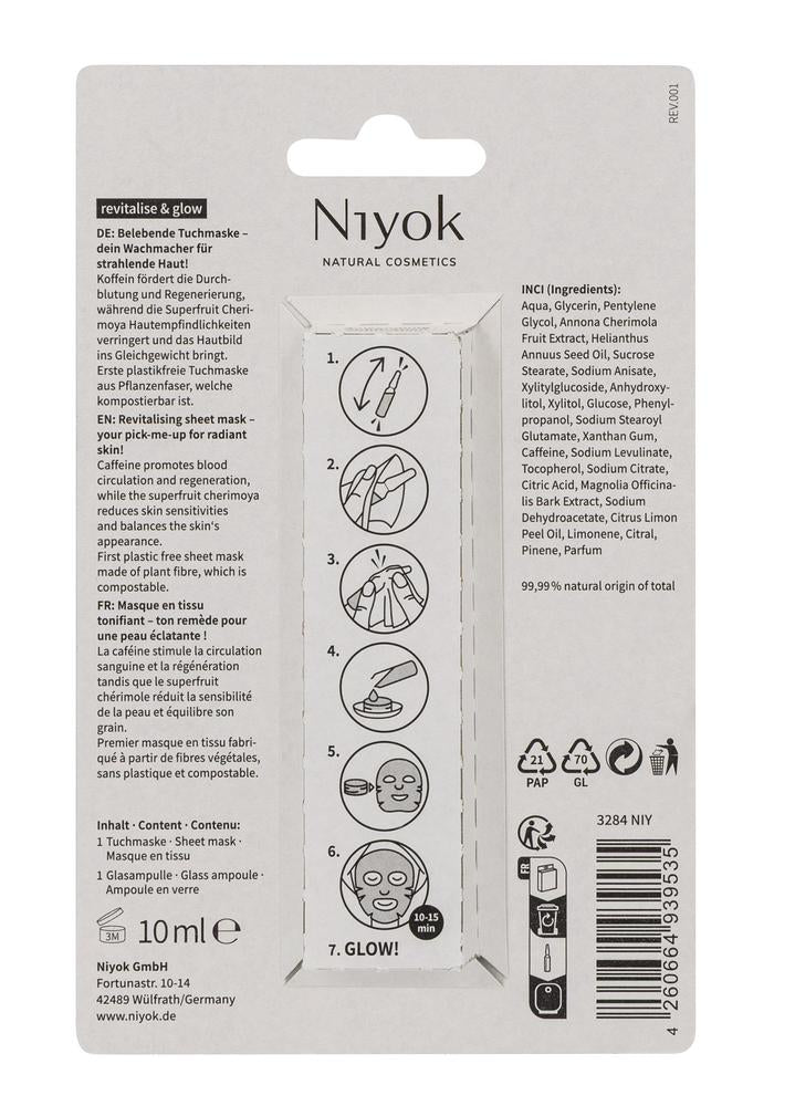 Belebende Tuchmaske revitalise & glow 1 Stk