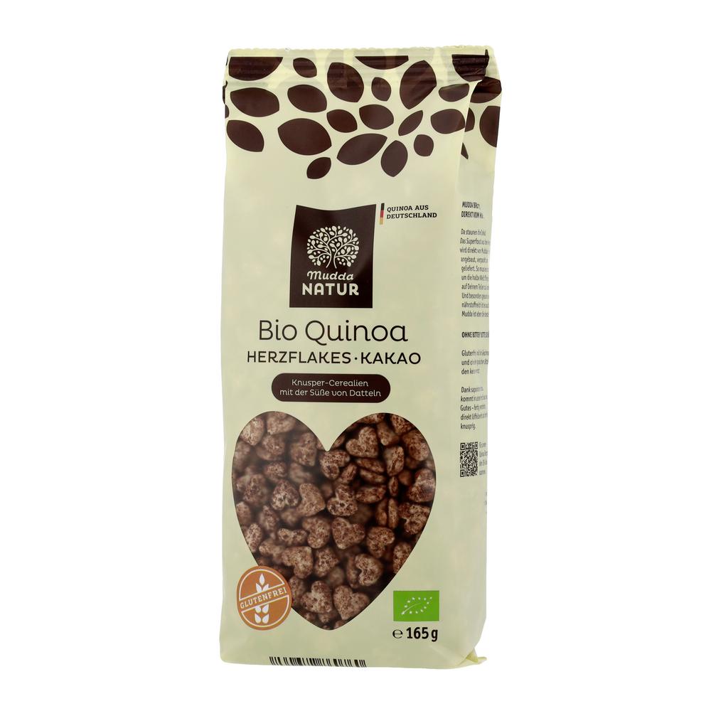 Quinoa Herzflakes Kakao 165 g