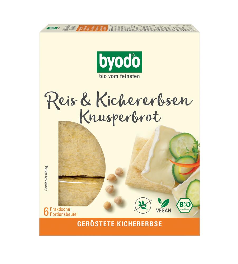 Knusperbrot Reis & Kichererbsen 120 g