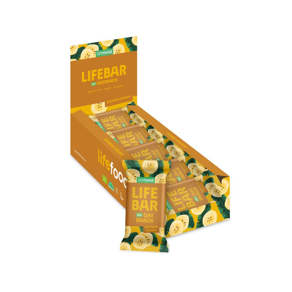 Lifebar Oat Snack Banana Dream 40 g