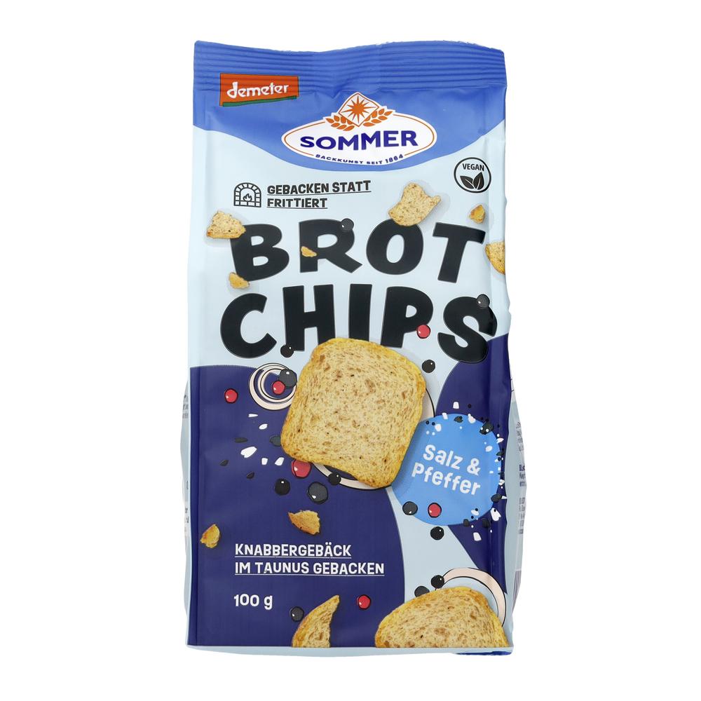 Brot-Chips Salz & Pfeffer demeter 100 g