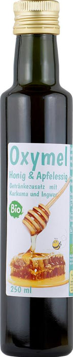 Oxymel Kurkuma Ingwer Getränkezusatz mit Honig Apf 250 ml