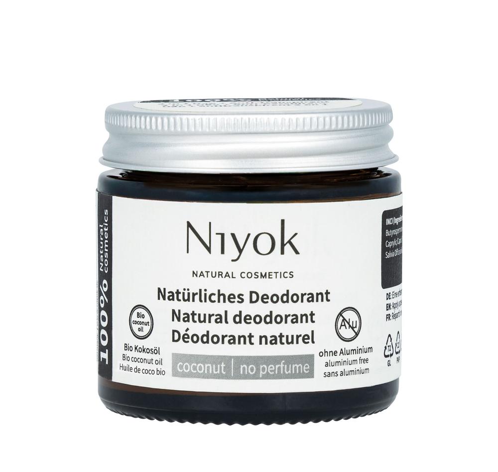 Deocreme Kokos ohne Parfüm 40 ml
