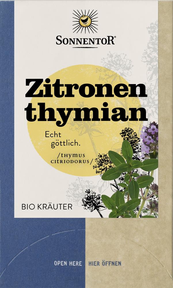 Zitronenthymian Tee Doppelkammerbeutel 18 g