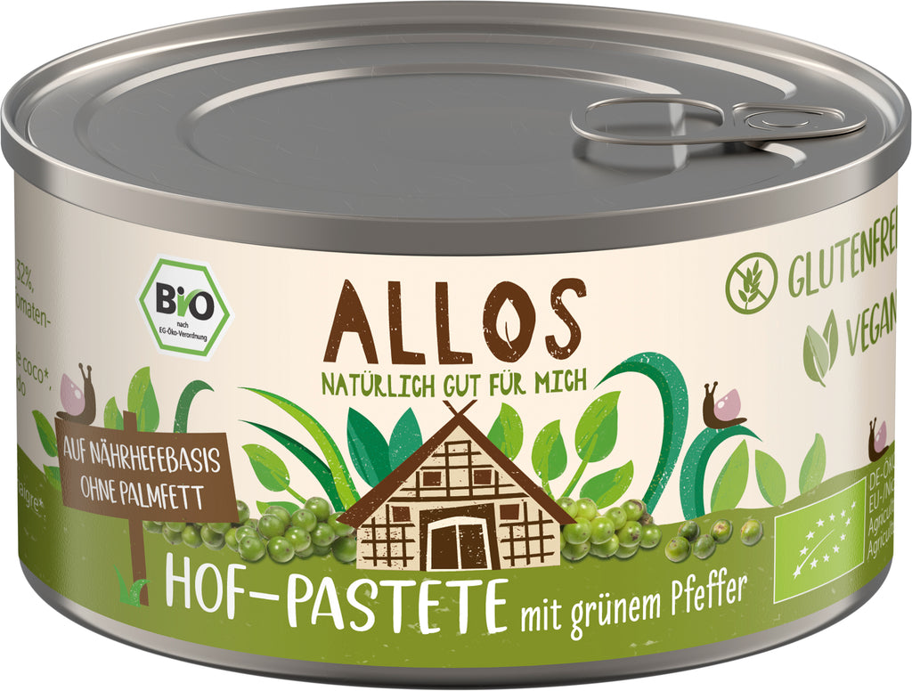 Hof Pastete Grüner Pfeffer 125 g