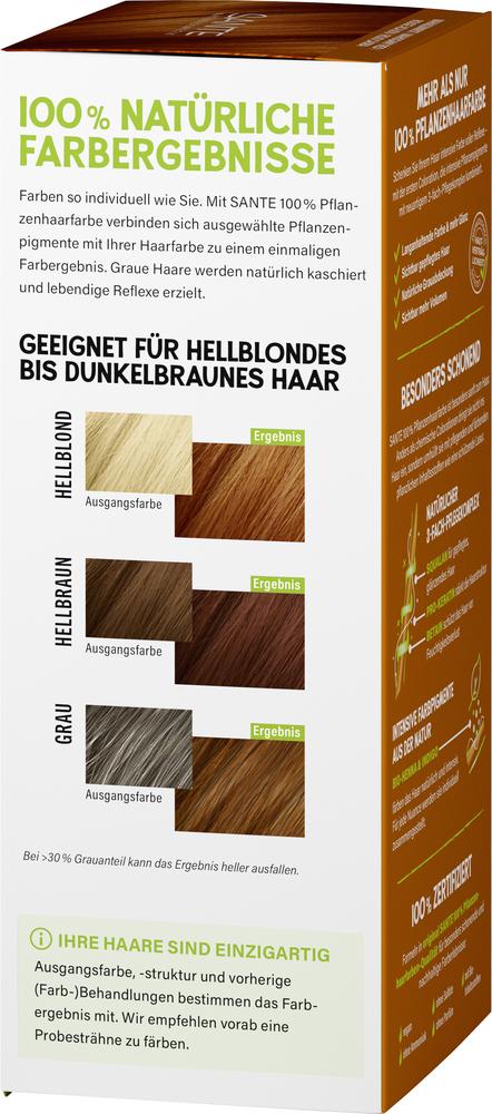Pflanzenhaarfarbe Pflegekomplex Mahagonirot 07 100 g