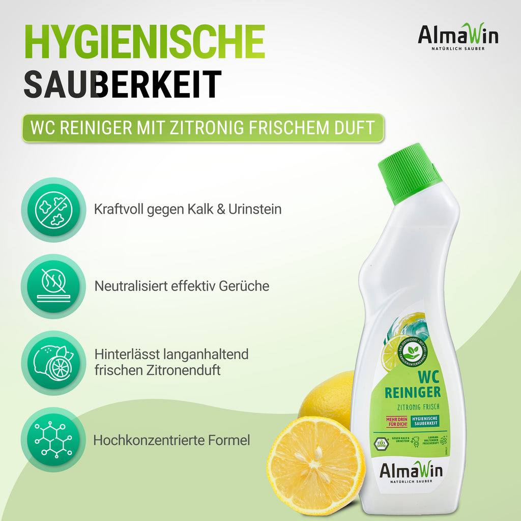WC Reiniger zitronig frisch 750 ml