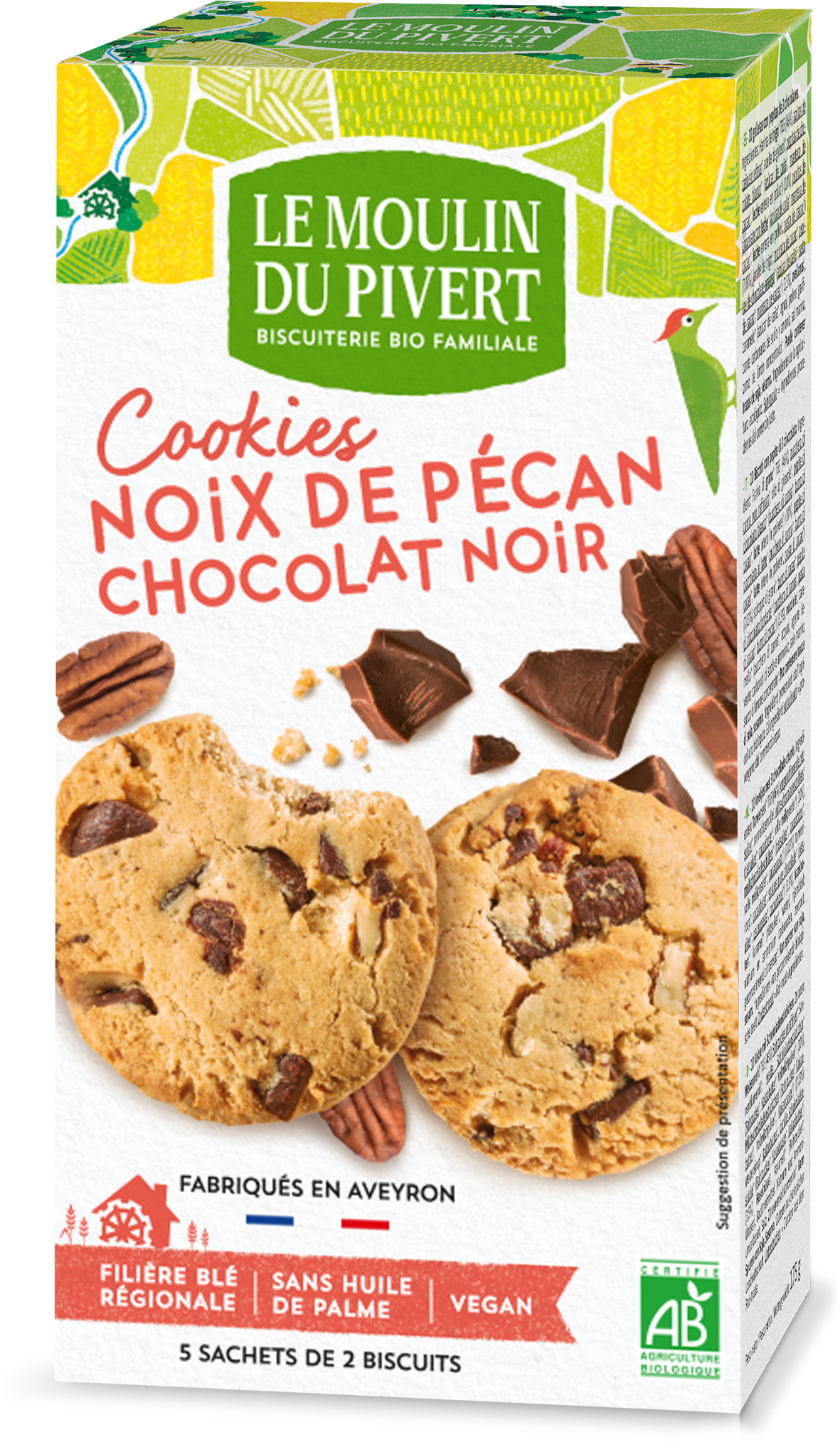 Cookies Pekannüsse & Schokolade 175 g