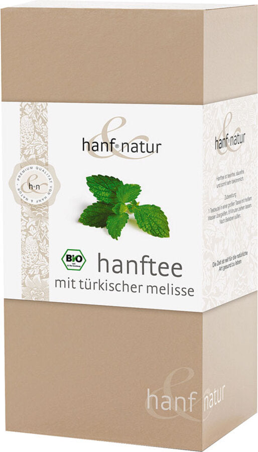 Hanf Tee mit Melisse im Kannenbeutel 18 g