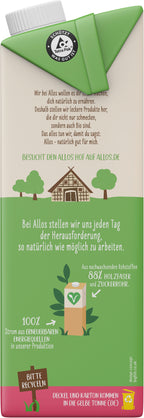 Hafer Matcha Latte Drink 1 l