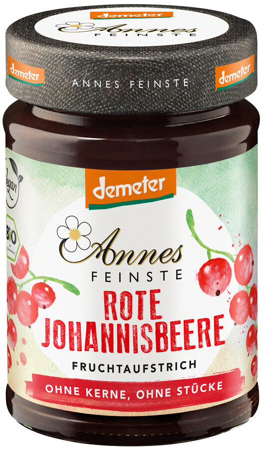 Fruchtaufstrich Rote Johannisbeeren fein passiert 200 g