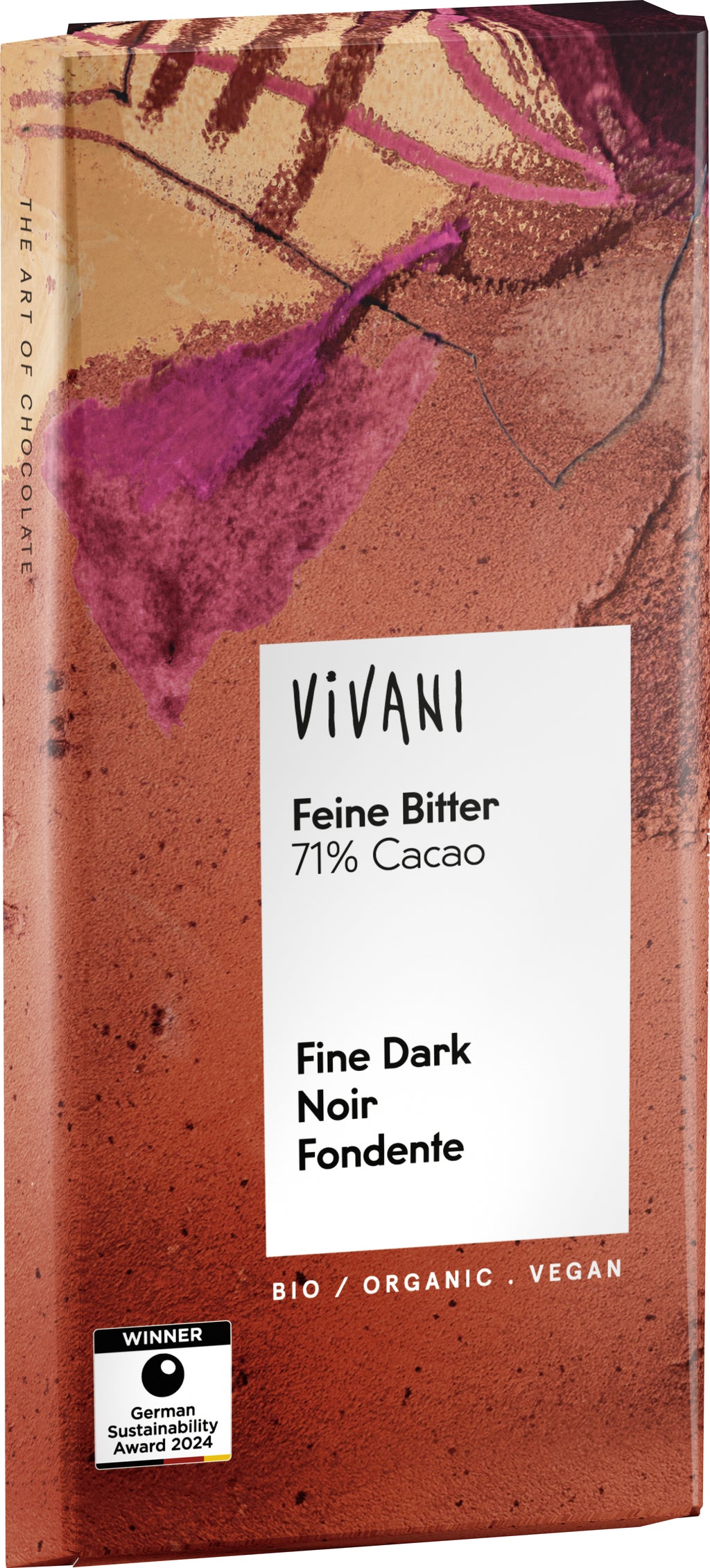 Feine Bitter Schokolade 71% Cacao 80 g