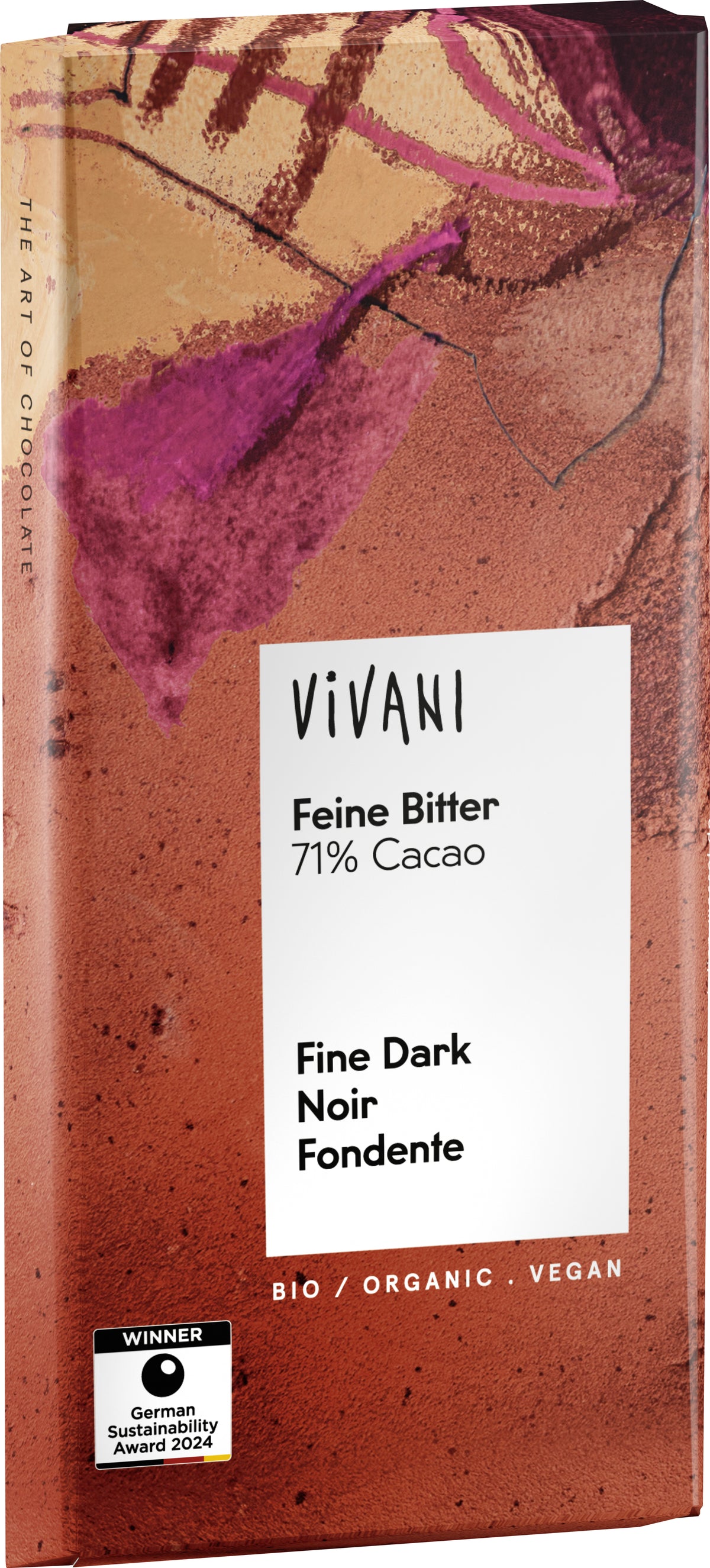 Feine Bitter Schokolade 71% Cacao 80 g