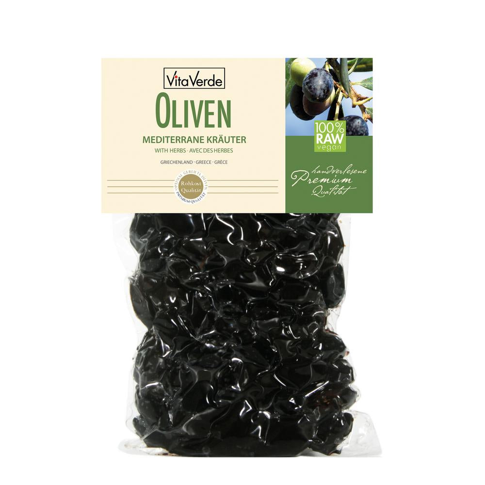 Oliven Mediterran luftgetrocknet 200 g