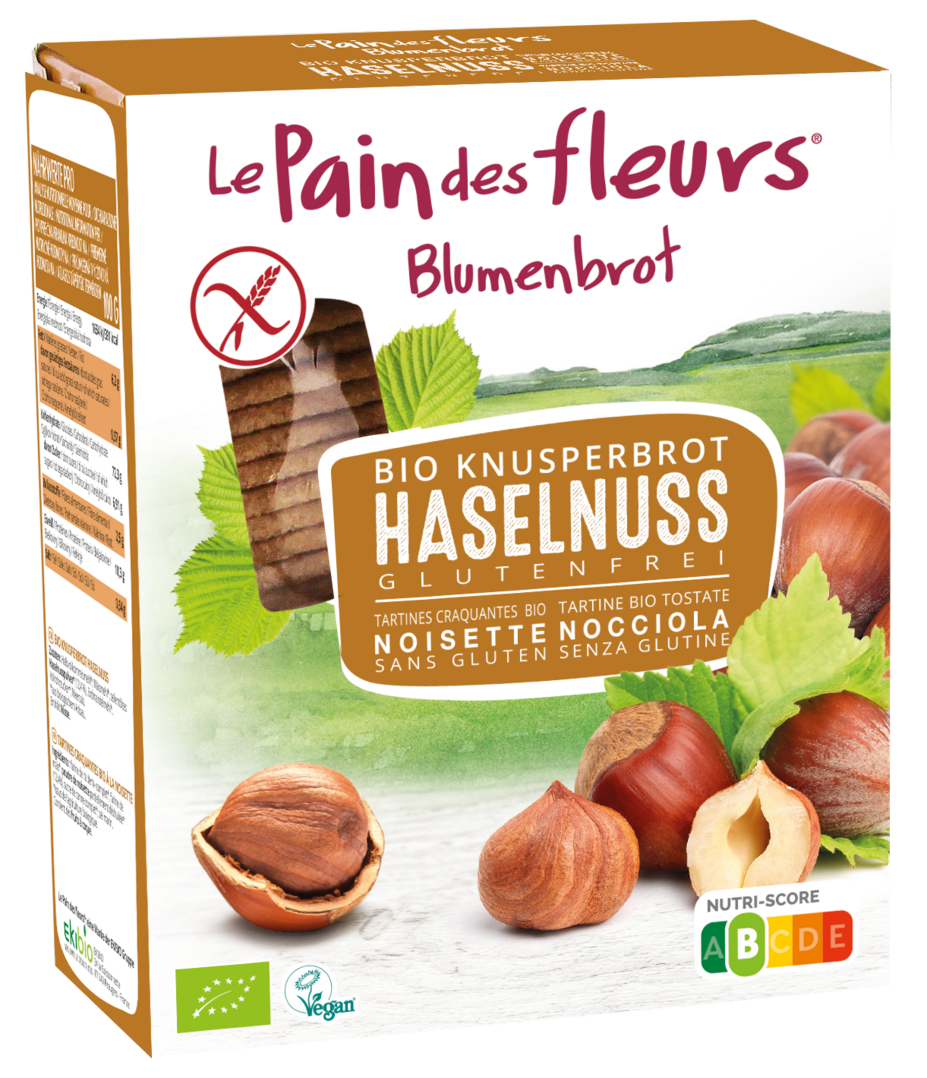 Blumenbrot Haselnuss 150 g