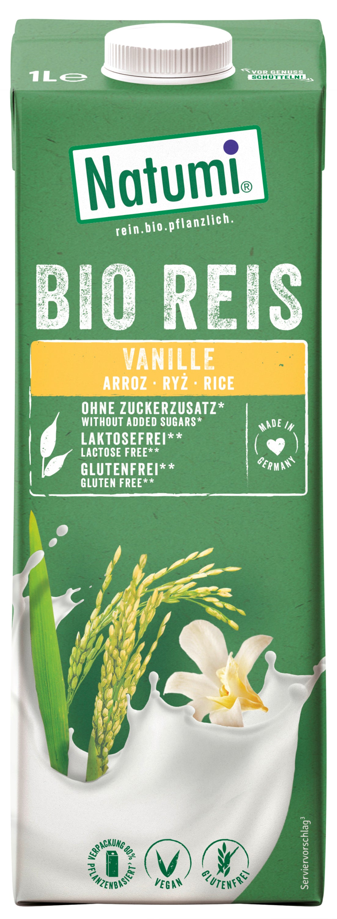 Reis Drink Vanille 1 l
