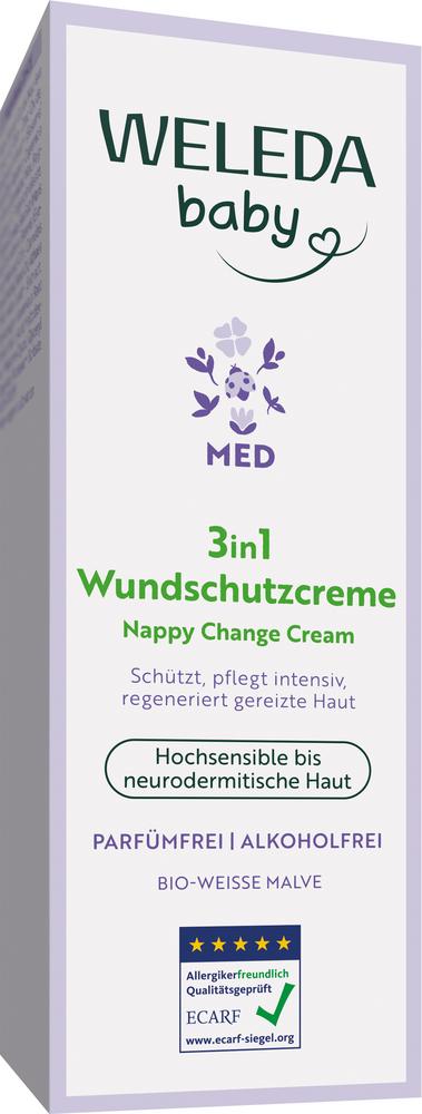 Med 3in1 Wundschutzcreme Weisse Malve 50 ml